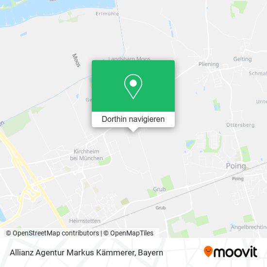 Allianz Agentur Markus Kämmerer Karte