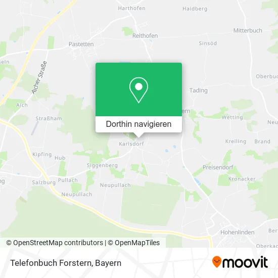 Telefonbuch Forstern Karte