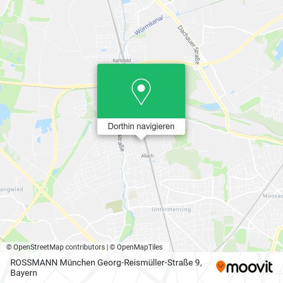 ROSSMANN München Georg-Reismüller-Straße 9 Karte