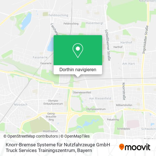 Knorr-Bremse Systeme für Nutzfahrzeuge GmbH Truck Services Trainingszentrum Karte