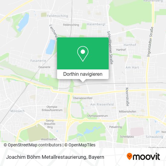 Joachim Böhm Metallrestaurierung Karte