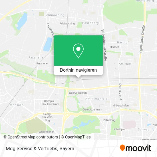 Mdg Service & Vertriebs Karte