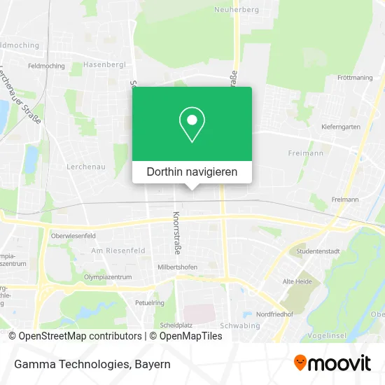 Gamma Technologies Karte