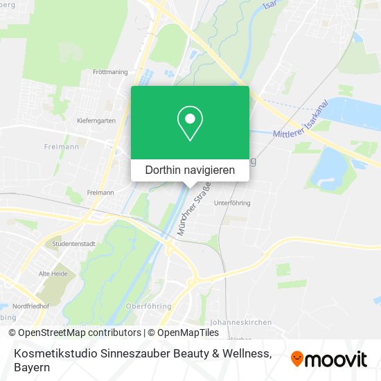 Kosmetikstudio Sinneszauber Beauty & Wellness Karte
