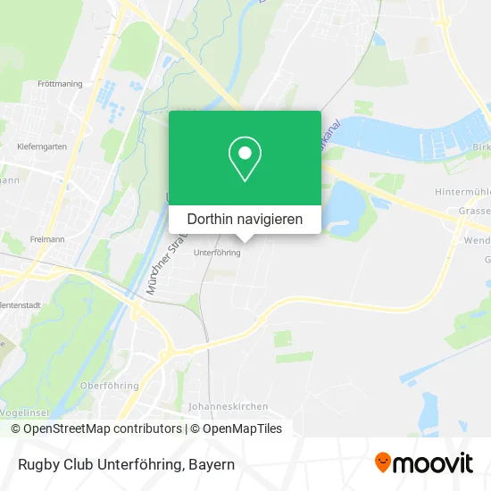 Rugby Club Unterföhring Karte