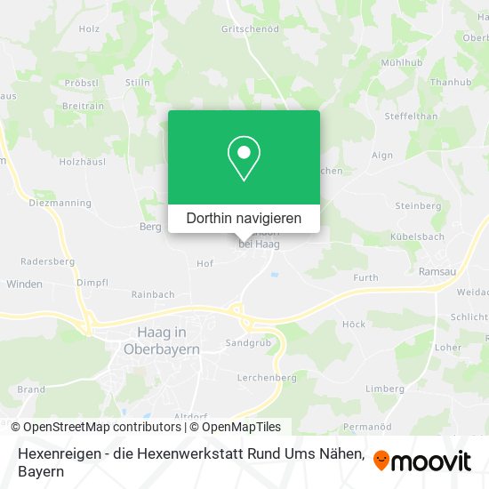 Hexenreigen - die Hexenwerkstatt Rund Ums Nähen Karte