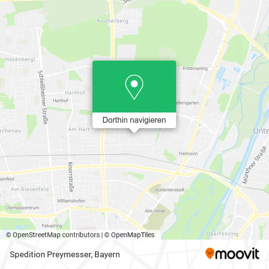 Spedition Preymesser Karte