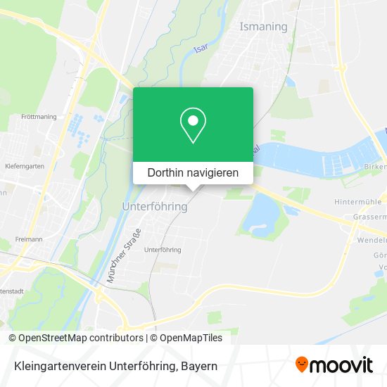 Kleingartenverein Unterföhring Karte