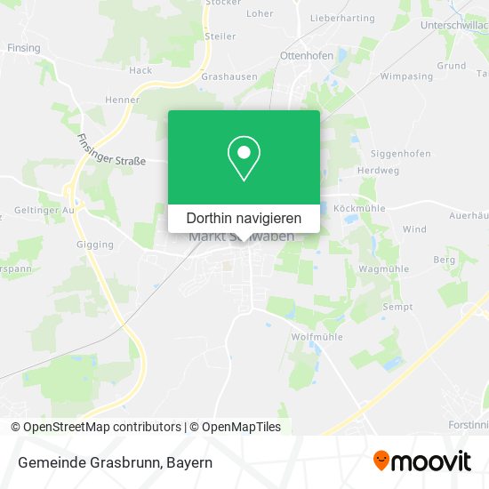 Gemeinde Grasbrunn Karte