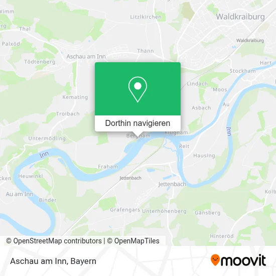 Aschau am Inn Karte