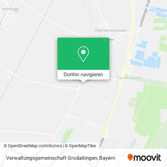 Verwaltungsgemeinschaft Groãaitingen Karte