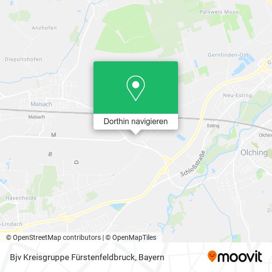 Bjv Kreisgruppe Fürstenfeldbruck Karte