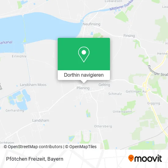 Pfötchen Freizeit Karte