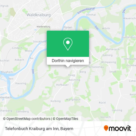 Telefonbuch Kraiburg am Inn Karte