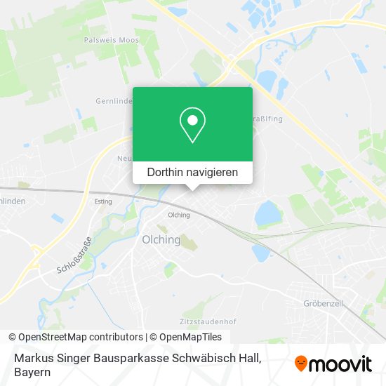 Markus Singer Bausparkasse Schwäbisch Hall Karte