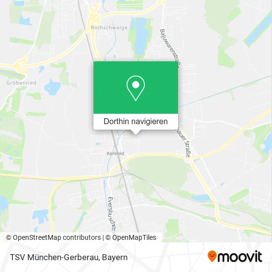 TSV München-Gerberau Karte