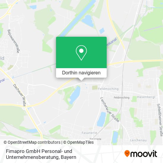 Fimapro GmbH Personal- und Unternehmensberatung Karte