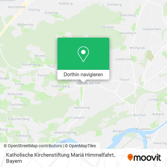 Katholische Kirchenstiftung Mariä Himmelfahrt Karte