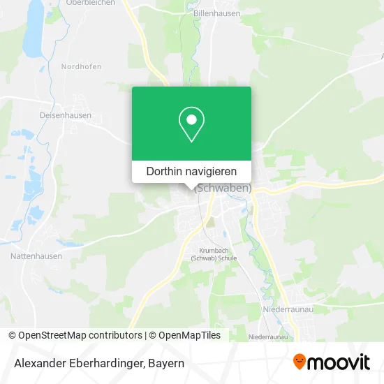 Alexander Eberhardinger Karte