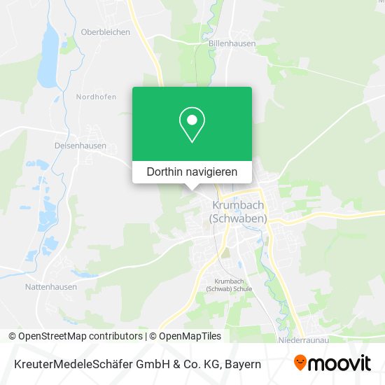 KreuterMedeleSchäfer GmbH & Co. KG Karte