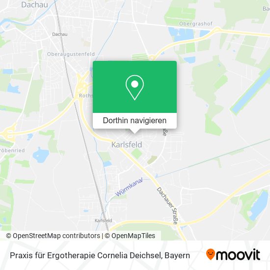 Praxis für Ergotherapie Cornelia Deichsel Karte