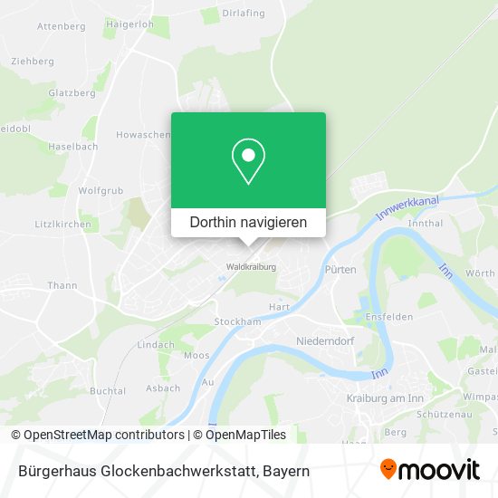 Bürgerhaus Glockenbachwerkstatt Karte