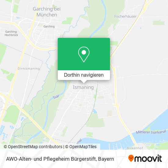 AWO-Alten- und Pflegeheim Bürgerstift Karte