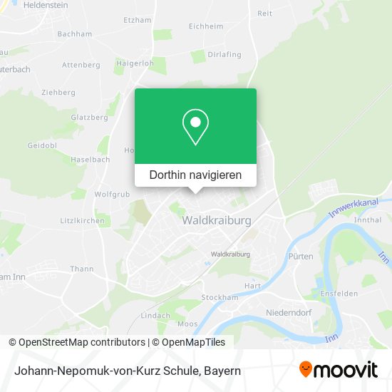 Johann-Nepomuk-von-Kurz Schule Karte