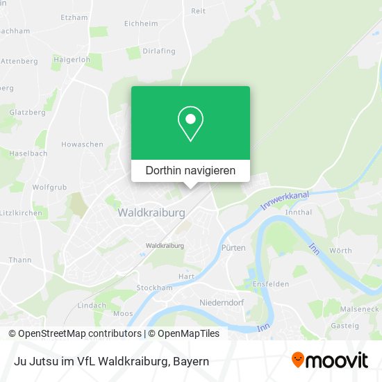 Ju Jutsu im VfL Waldkraiburg Karte