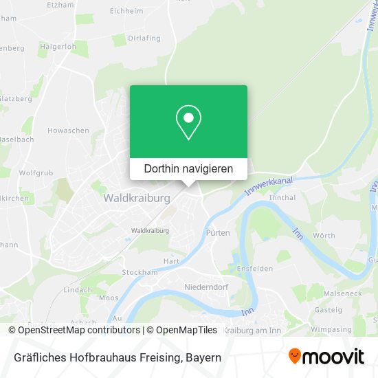 Gräfliches Hofbrauhaus Freising Karte