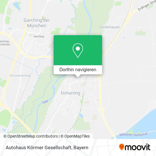Autohaus Körmer Gesellschaft Karte