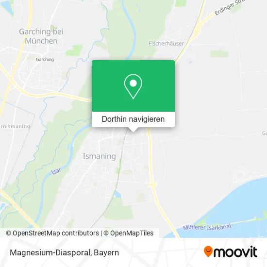 Magnesium-Diasporal Karte