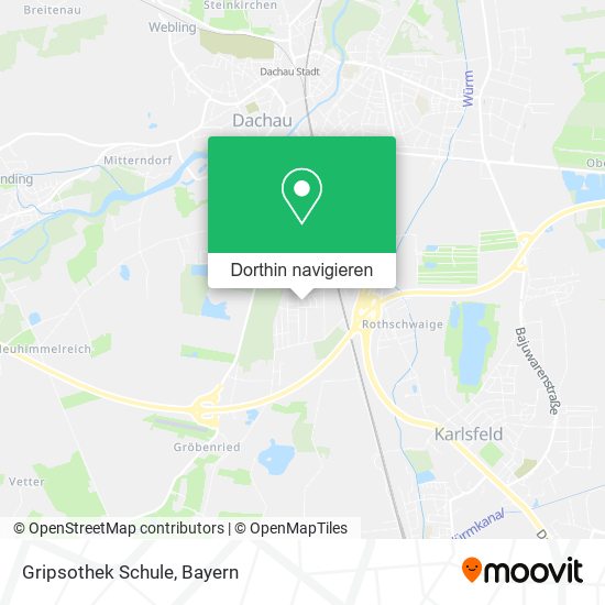 Gripsothek Schule Karte