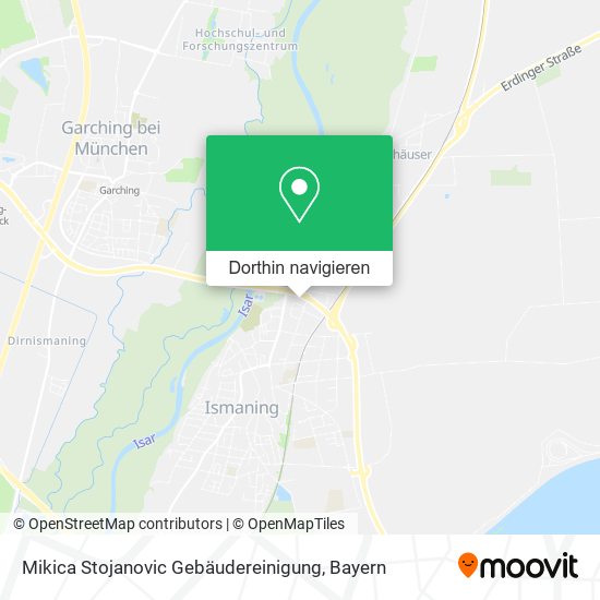 Mikica Stojanovic Gebäudereinigung Karte