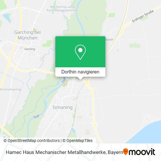 Hamec Haus Mechanischer Metallhandwerke Karte