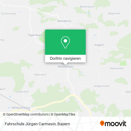 Fahrschule Jürgen Carmesin Karte