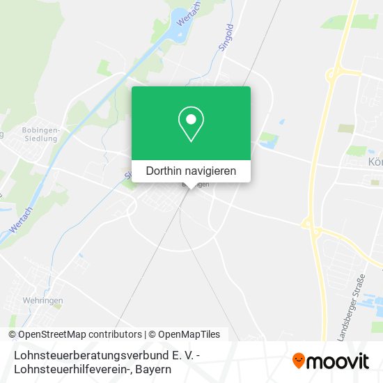 Lohnsteuerberatungsverbund E. V. -Lohnsteuerhilfeverein- Karte