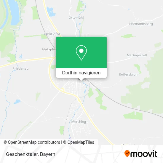 Geschenktaler Karte