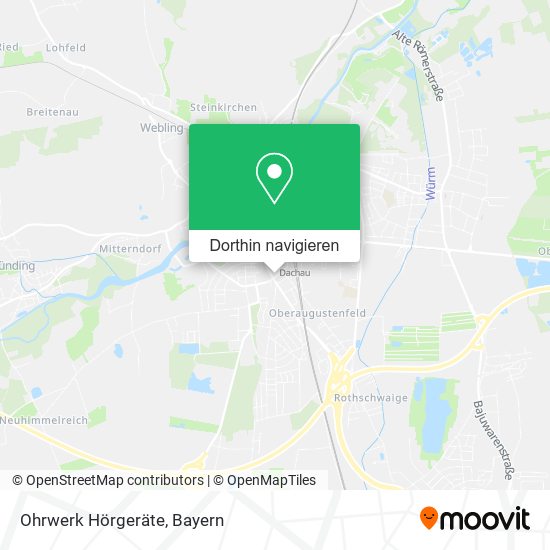 Ohrwerk Hörgeräte Karte