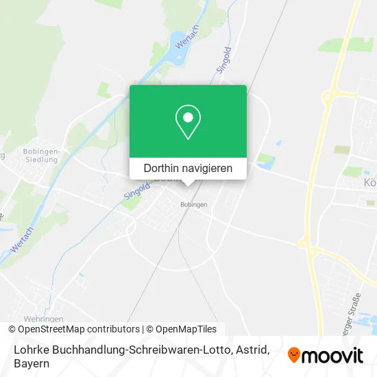 Lohrke Buchhandlung-Schreibwaren-Lotto, Astrid Karte