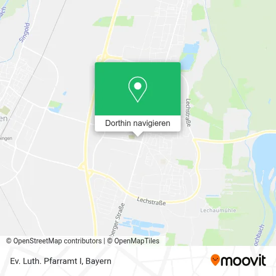 Ev. Luth. Pfarramt I Karte