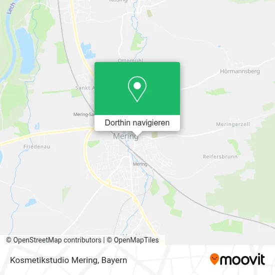 Kosmetikstudio Mering Karte