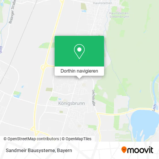 Sandmeir Bausysteme Karte