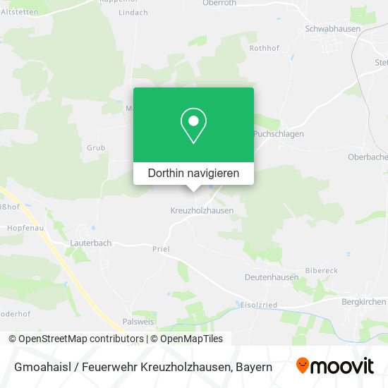 Gmoahaisl / Feuerwehr Kreuzholzhausen Karte