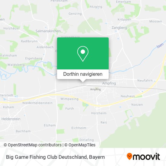 Big Game Fishing Club Deutschland Karte