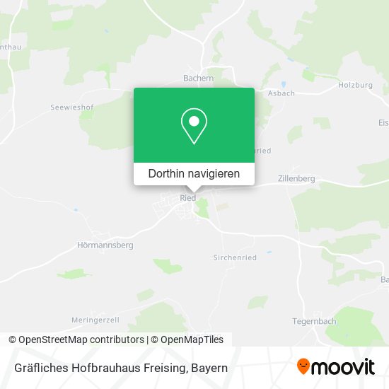 Gräfliches Hofbrauhaus Freising Karte