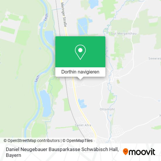 Daniel Neugebauer Bausparkasse Schwäbisch Hall Karte