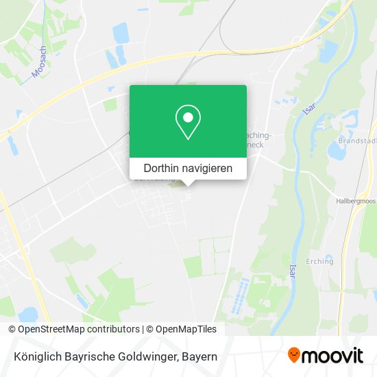 Königlich Bayrische Goldwinger Karte