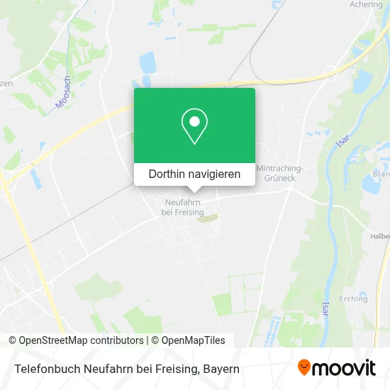 Telefonbuch Neufahrn bei Freising Karte