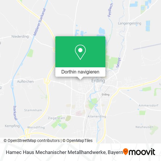 Hamec Haus Mechanischer Metallhandwerke Karte